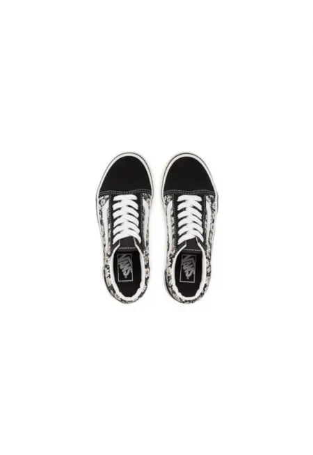 Детски кецове -  естествена кожа - черен