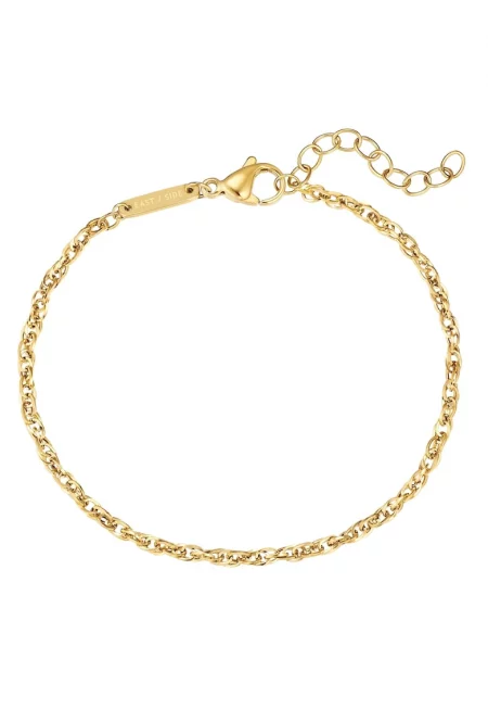 Гривна тип верижка с 14К златно покритие - Златист