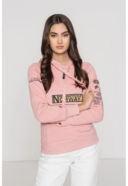 Худи Gymclass с връзка и бродирано лого