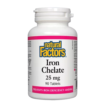 Iron Chelate/ Желязо (хелат) 25 mg x 90 таблетки