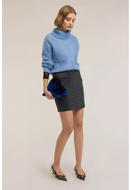 Къса пола с принт