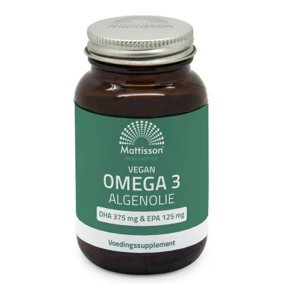 Когнитивна и сърдечна функция - Веган Омега-3 от водорасли, 1080 mg х 60 капсули