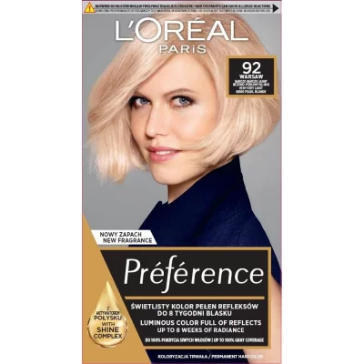 L'Oréal PREFERENCE 92 Very,very light beige