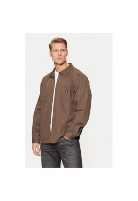 Мъжка риза -  304037948 - Памук - Бежов - Бежов