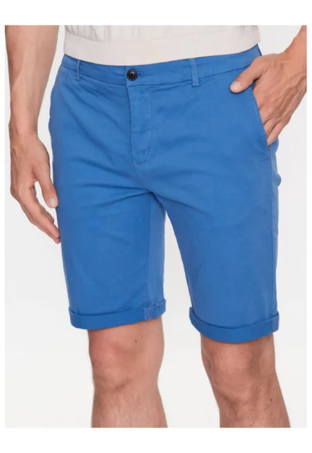 Мъжки къси панталони -  301872108 - Памук - Бял