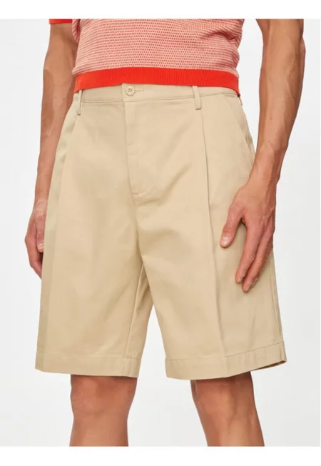 Мъжки шорти -  303787073 - Памук - Бежов - Бежов