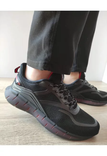 Мъжки спортни обувки  B100-Cl28211 Черни - Черни - Черен