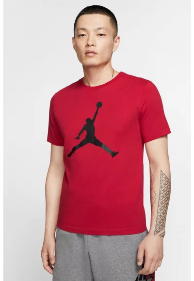 Памучна тениска Jordan Jumpman с лого