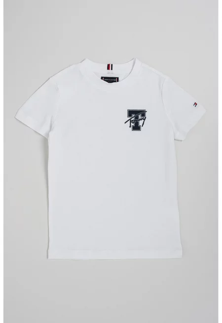 Памучна тениска с лого