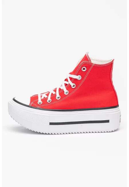 Платнени кецове Chuck Taylor All Star с равна платформа