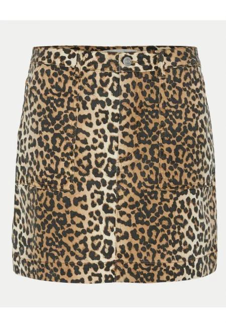 Пола  принт Nomad Leonora - 95% памук - кафява