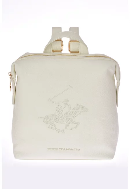 Раница от еко кожа - Крем