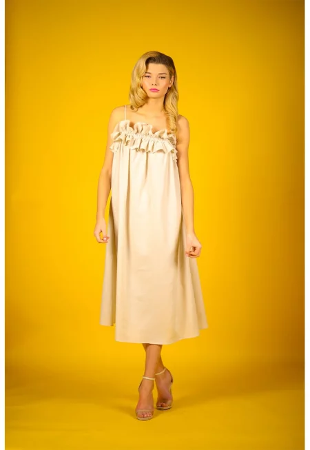 Рокля Aurore с набирания