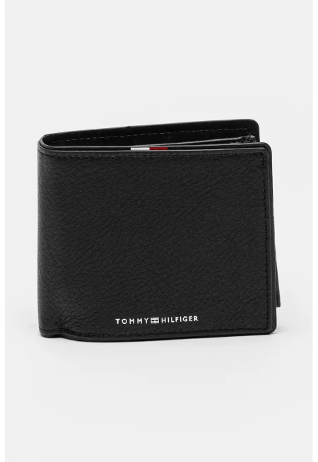 Сгъваем кожен портфейл с петнист дизайн