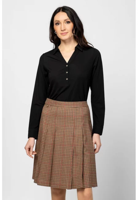 Стандартна риза с дълги ръкави