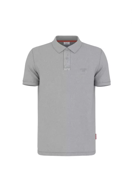 Тениска с органичен памук с яка