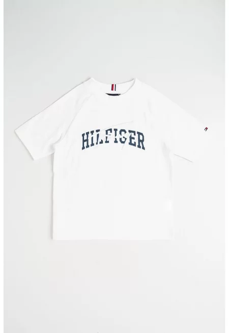 Тениска с овално деколте и шарка