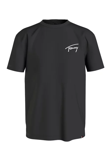 Тениска Signature с овално деколте и лого