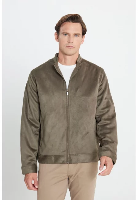 Яке с цип и джобове встрани