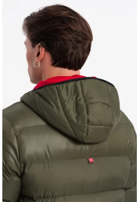 Зимно яке с качулка и вата