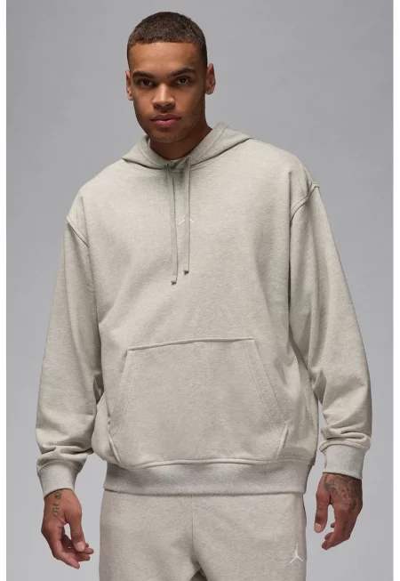 Баскетболно худи Jordan с джоб кенгуру - Сиво-бежов