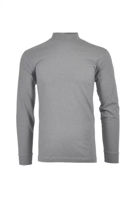 Блуза със средновисока яка