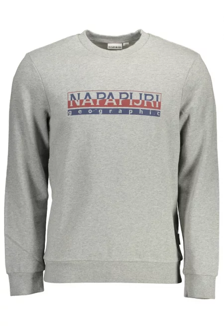 Блуза за мъже -  100% Памук - Сива - S INTL - NP0A4EZ9-BERIS-C