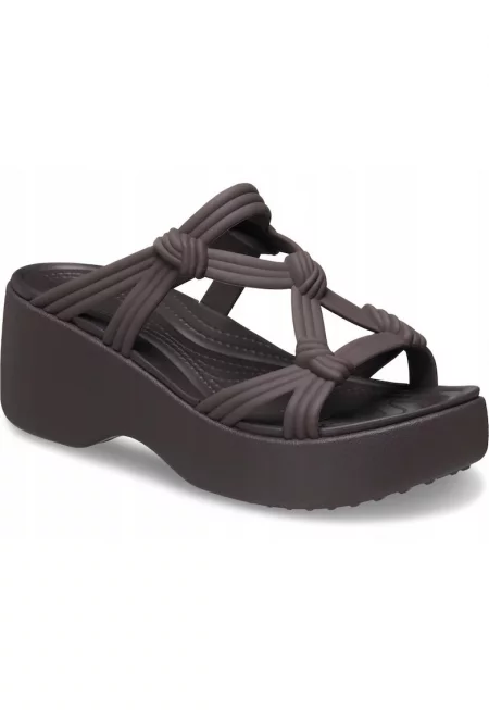 BROOKLYN KNOT SKY SANDAL - Кафяв
