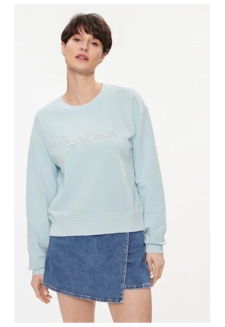 Дамска блуза -  79408 - Памук/Полиестер - Син