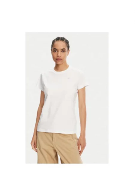 Дамска тениска  62115RW - памук - бяла