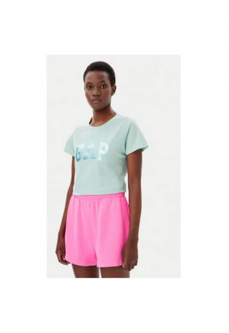 Дамска тениска  729555-13 - Памук - Зелен - Зелен