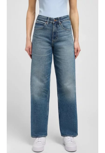 Дамски блузи  Памук - Син Slim fit - Син