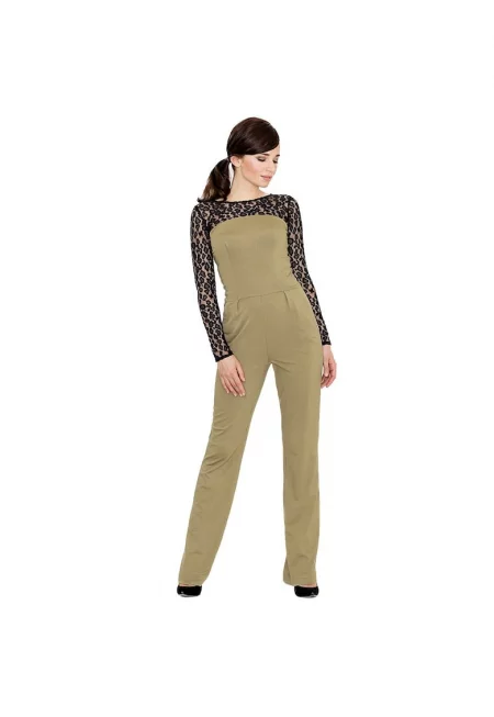 Дамски гащеризон -  Anghanna - олив