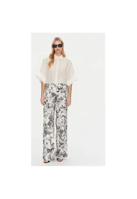 Дамски панталон -  305172365 - Вискоза - Черен