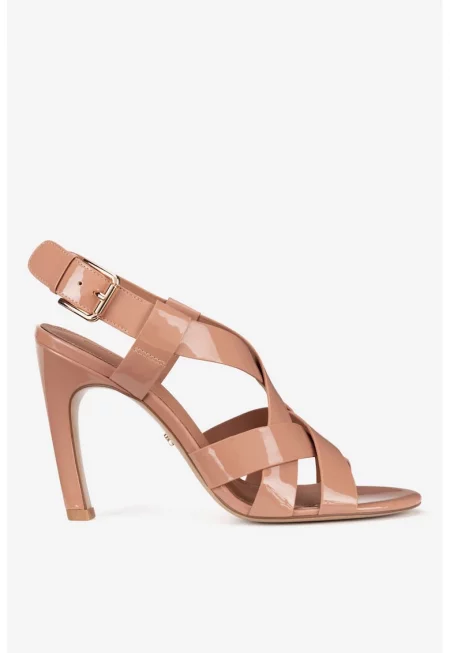 Дамски сандали  5903698711058 - Естествена кожа - Бежов