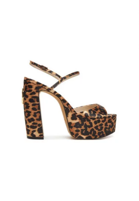 Дамски сандали - FIRE -  Текстил - Кафяв