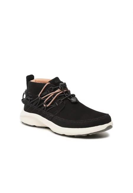 Дамски спортни обувки -  301702344 - Естествена кожа - Черни -