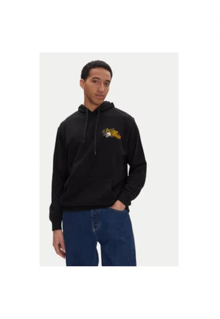 Дамски суитшърт  ADYSF03143 - Памук/Полиестер - Черен