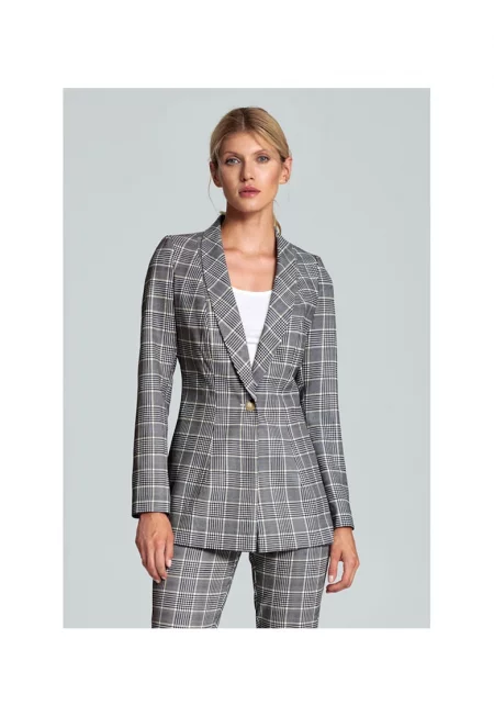 Дамско сако -  Teva - полиестер - сив -