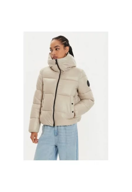 Дамско яке -  304213847 - Найлон - Бежов - Бежов