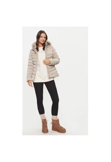 Дамско яке -  304275159 - Полиестер - Бежов - Бежов