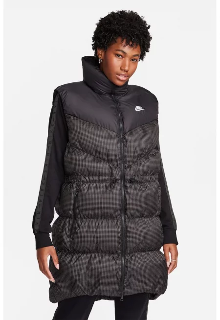 Елек с Therma Fit - Бял/Черен