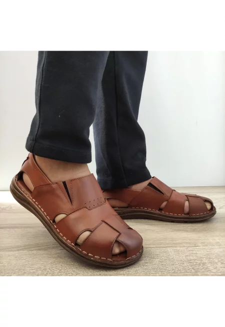 Ежедневни мъжки перфорирани обувки