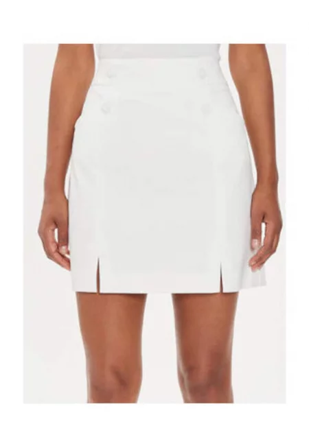 Къса пола - -241-JEON 201 Екрю - памук/полиестер