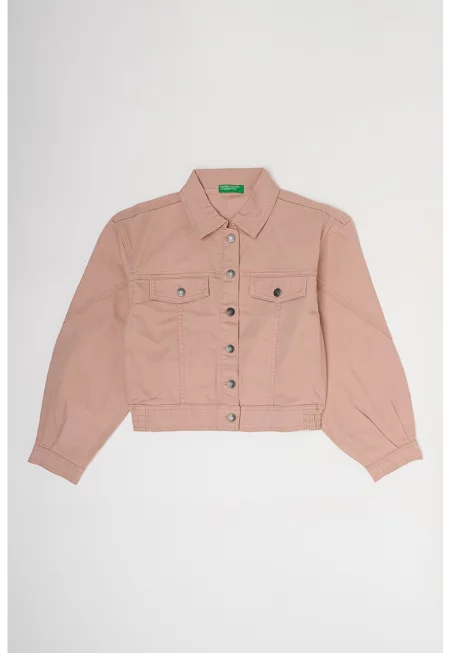 Късо яке със свободна кройка