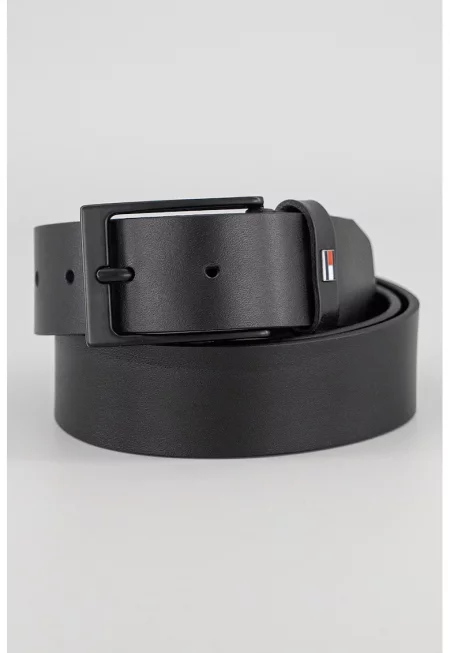 Кожен колан Layton - Черен