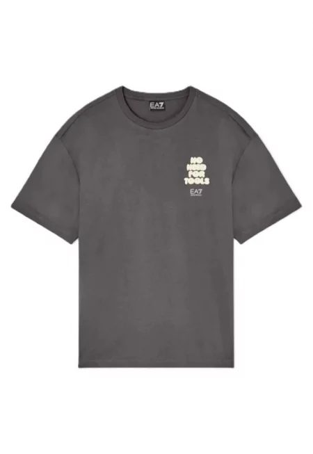 Мъжка тениска  TRAIN GRAPHIC SERIES M TEE SS SPORTS - Памук - Сив - Сив