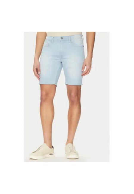 Мъжки дънкови шорти  Син