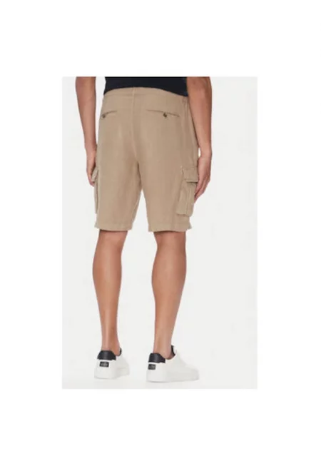 Мъжки къси панталони  251BE254CT3508 - Лен - 52 EU - Бежов