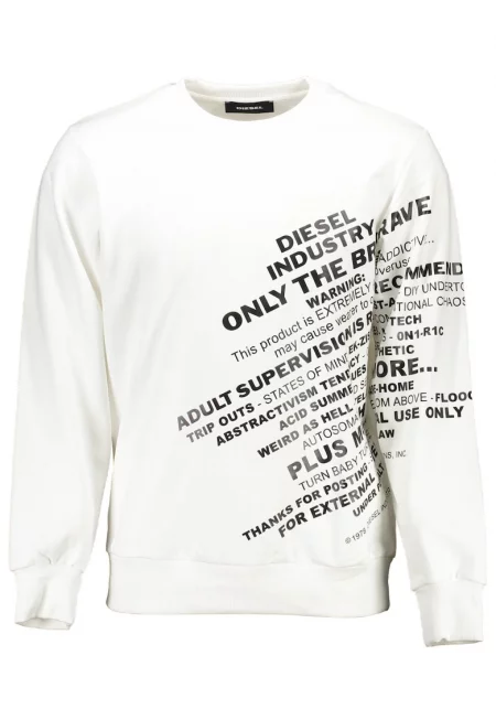 Мъжки суичър  SEF6-S-GIRK - Бял